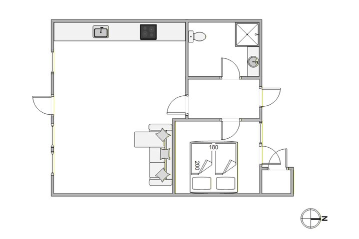 Ferienhaus F4325 in Langsand 200, Hvide Sande - Bild #13