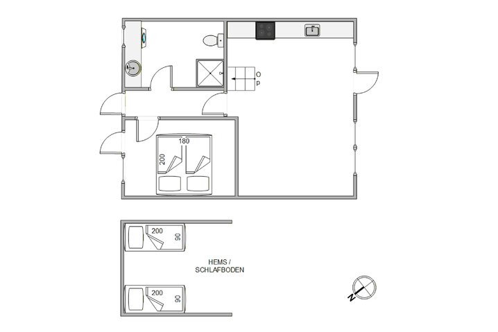 Ferienhaus F4346 in Langsand 127, 2 1, Hvide Sande - Bild #13
