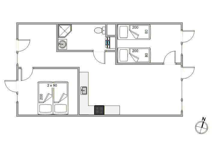 Ferienhaus F4402 in Mamrelund 6, 1.F, Hvide Sande - Bild #13