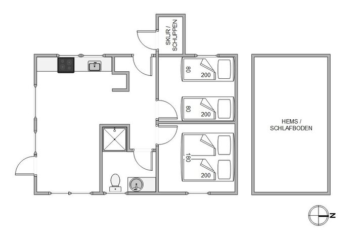 Ferienhaus F4480 in Langsand 222, Hvide Sande - Bild #13