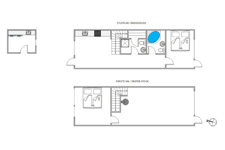 Ferienhaus F4505 in Slusen 14, Hvide Sande - Bild #13