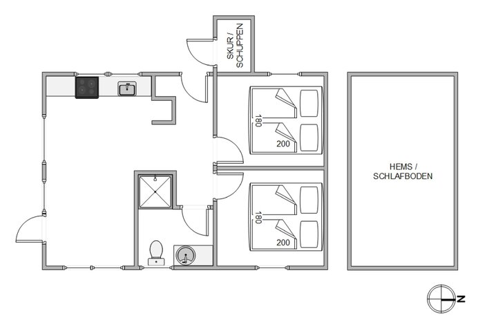 Ferienhaus F4554 in Langsand 159, Hvide Sande - Bild #13