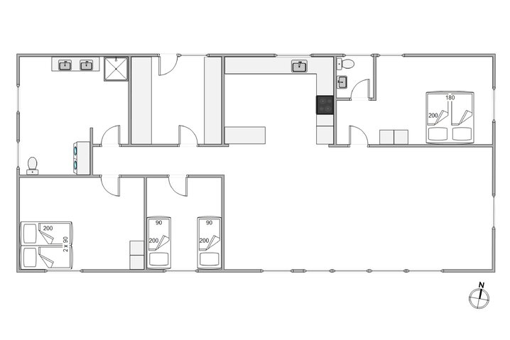 Ferienhaus F4573 in Fingalvej 3, Hvide Sande - Bild #13