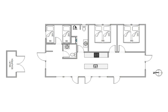 Ferienhaus F4668 in Langsand 66, Hvide Sande - Bild #13