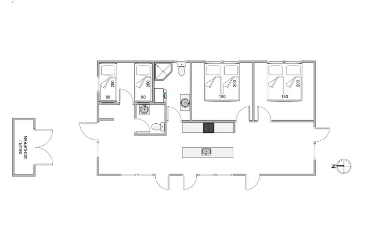 Ferienhaus F4671 in Langsand 64, Hvide Sande - Bild #13