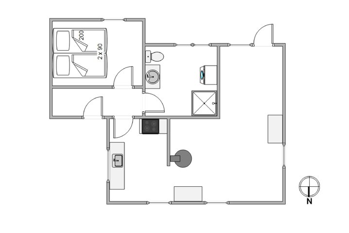 Ferienhaus F4741 in Engvej 9, Hvide Sande - Bild #13