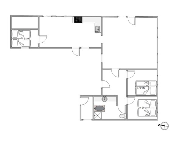 Ferienhaus F4917 in Grænsevej 7, Hvide Sande - Bild #13
