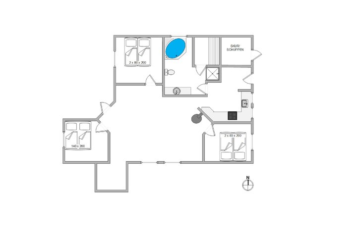 Ferienhaus G5120 in Sivbjerg 1B, Nr. Lyngvig - Bild #13