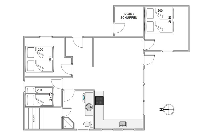 Ferienhaus G5181 in Fyrmarken 66, Nr. Lyngvig - Bild #5