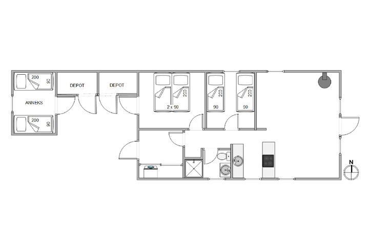 Ferienhaus G5205 in Anker Eskildsens Vej 35, Nr. Lyngvig - Bild #13