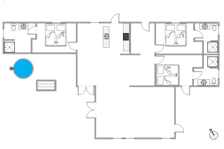 Ferienhaus G5334 in Anker Eskildsens Vej 27, Nr. Lyngvig - Bild #5