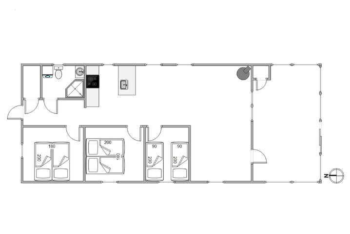 Ferienhaus G5447 in Anker Eskildsens Vej 134, Nr. Lyngvig - Bild #13