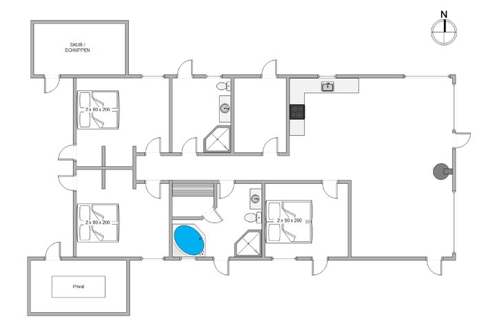 Ferienhaus G5814 in Anker Eskildsens Vej 46, Nr. Lyngvig - Bild #13