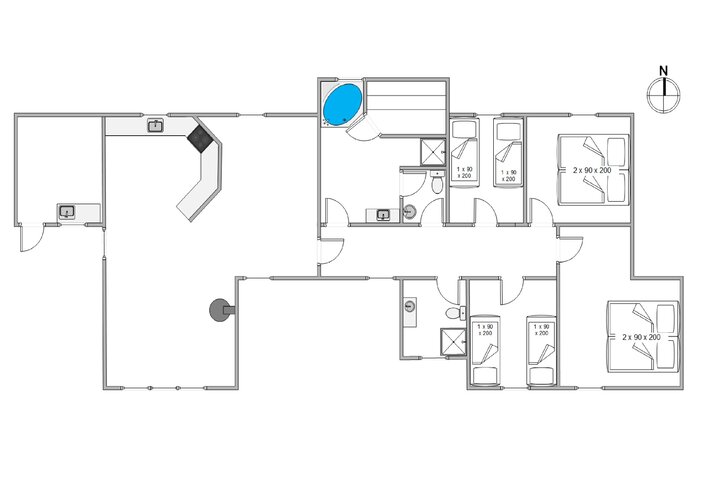 Ferienhaus G5934 in Anker Eskildsens Vej 68, Nr. Lyngvig - Bild #13