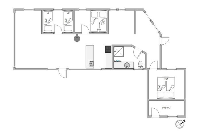 Ferienhaus H0068 in Fladsbjergvej 272, Klegod - Bild #13