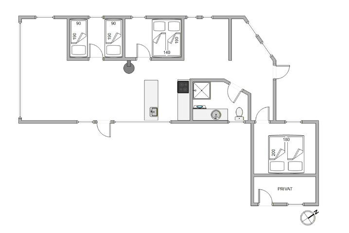 Ferienhaus H0068 in Fladsbjergvej 272, Klegod - Bild #13