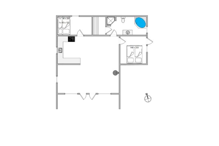Sommerhus H0073 på Vestklitvej 48, Klegod - Billede #13