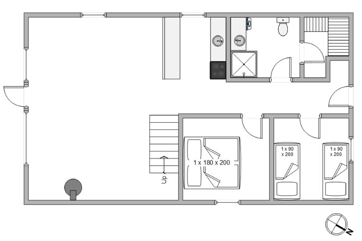 Ferienhaus H0113 in Nordsø Ferievej 94, Klegod - Bild #13