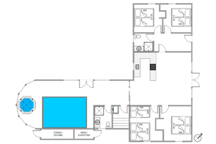 Sommerhus H0652 på Nordsø Ferievej 61, Klegod - Billede #4