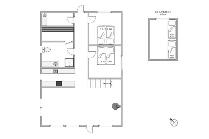 Ferienhaus H5018 in Nordsø Ferievej 92, Klegod - Bild #13