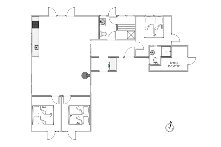 Ferienhaus H5044 in Havklitvej 113, Klegod - Bild #13
