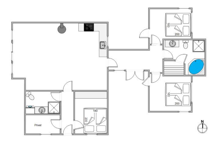 Ferienhaus H5063 in Lyngvejen 81, Klegod - Bild #13