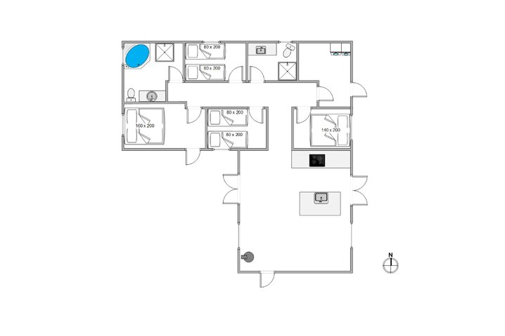 Sommerhus H5066 på Fladsbjergvej 216, Klegod - Billede #13