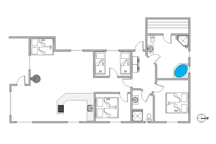 Ferienhaus H5077 in Fladsbjergvej 66, Klegod - Bild #13