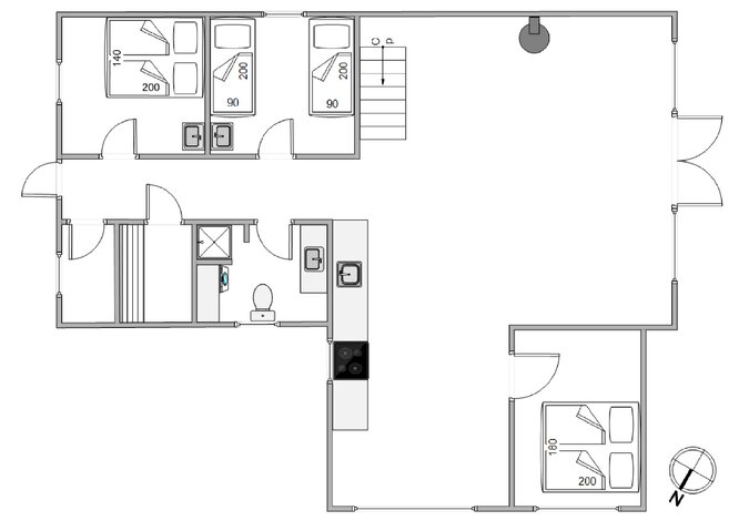 Ferienhaus H5089 in Kræ Degns Vej 33, Klegod - Bild #13