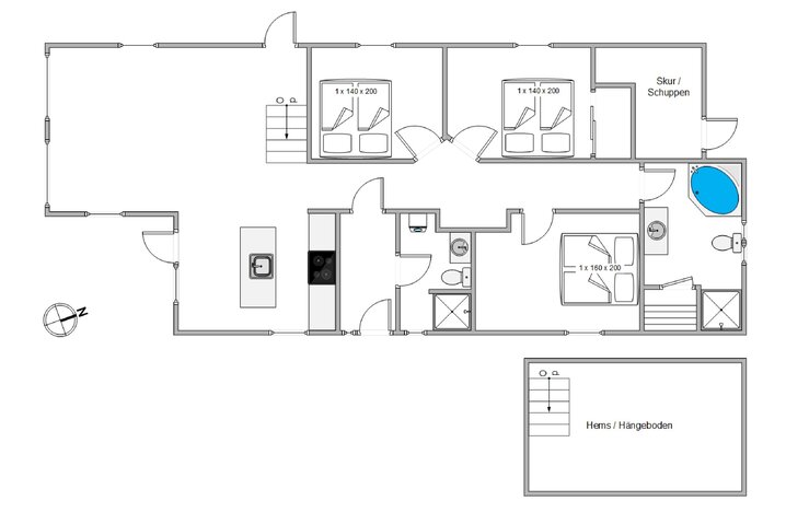 Sommerhus H5092 på Opstrupsvej 69, Klegod - Billede #13