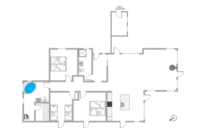 Sommerhus H5104 på Kræ Degns Vej 36, Klegod - Billede #13