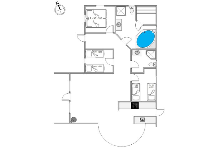 Sommerhus H5109 på Nordsø Ferievej 3, Klegod - Billede #13