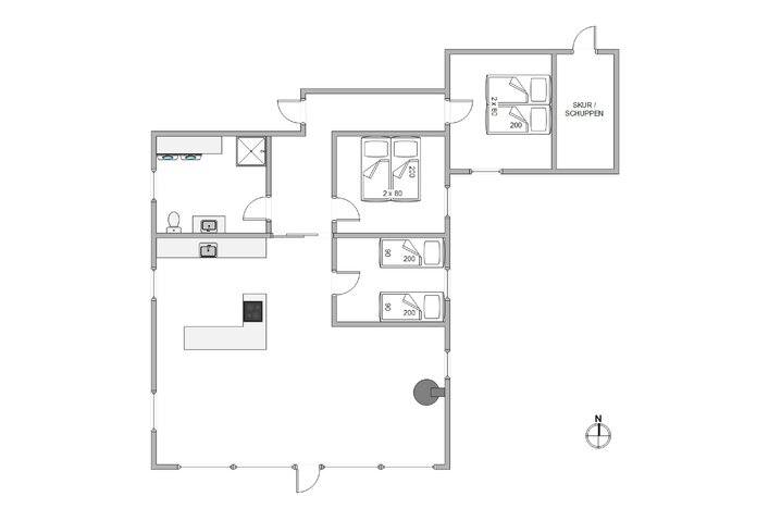 Ferienhaus H5140 in Stormkløven 12, Klegod - Bild #13