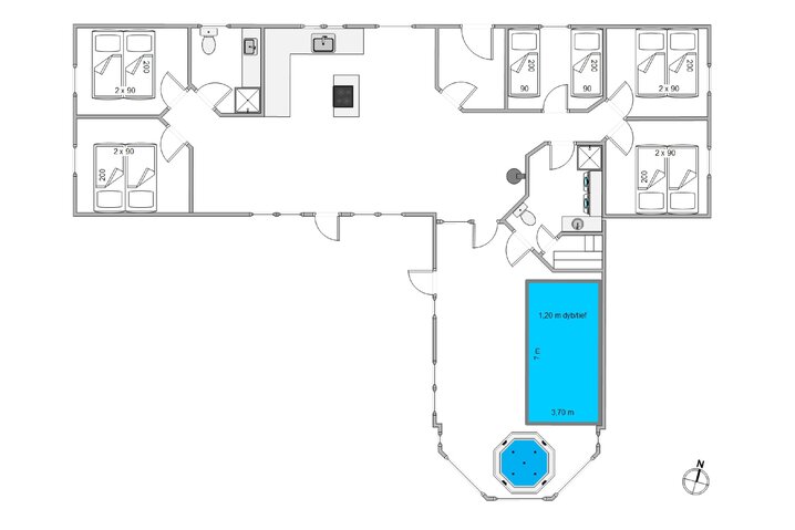 Sommerhus H5143 på Kræ Degns Vej 57, Klegod - Billede #13