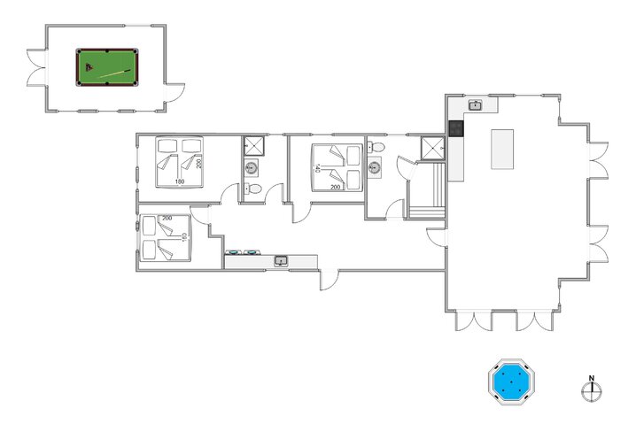 Ferienhaus H5180 in Opstrupsvej 9, Klegod - Bild #13