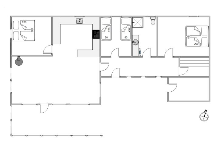 Ferienhaus H5204 in Havklitvej 83, Klegod - Bild #5