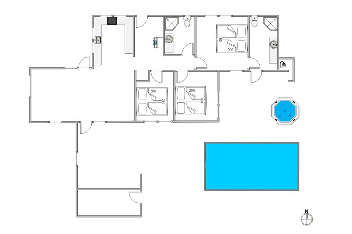Ferienhaus H5206 in Opstrupsvej 94, Klegod - Bild #13