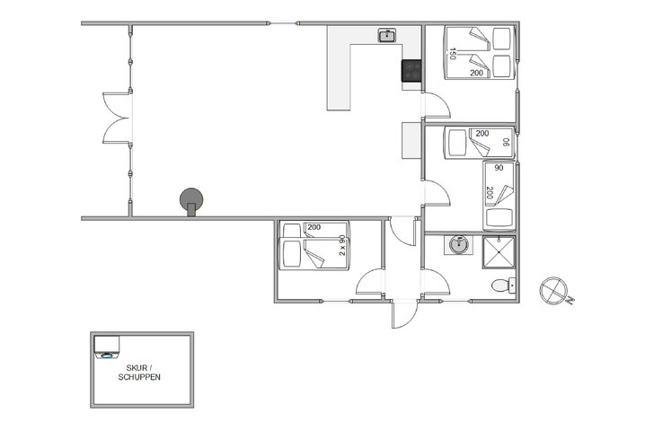 Ferienhaus H5209 in Havklitvej 105, Klegod - Bild #13