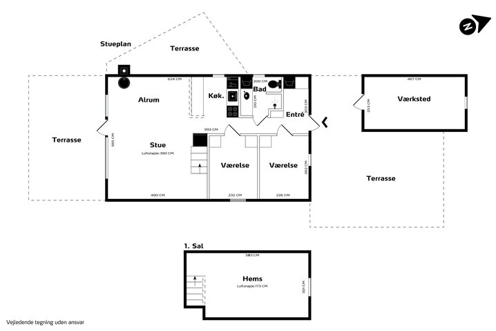 Sommerhus H5212 på Nordsø Ferievej 20, Klegod - Billede #16