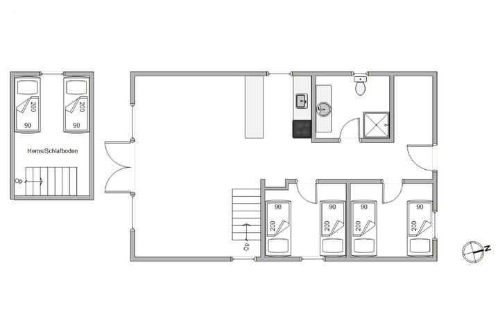 Ferienhaus H5264 in Nordsø Ferievej 5, Klegod - Bild #13