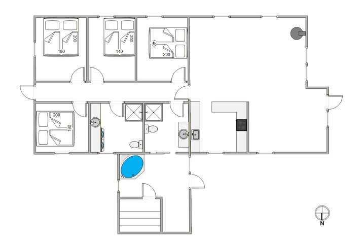 Ferienhaus H5272 in Fladsbjergvej 112, Klegod - Bild #13