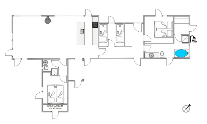 Ferienhaus H5282 in Opstrupsvej 80, Klegod - Bild #13