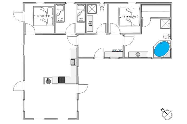 Sommerhus H5313 på Nordsø Ferievej 58, Klegod - Billede #13