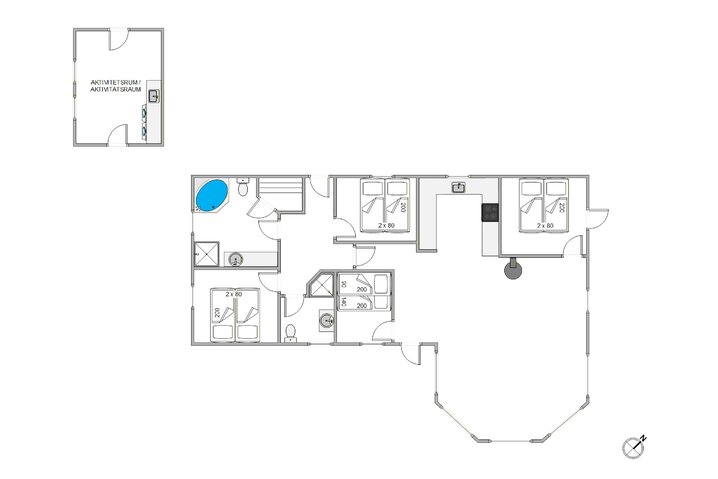 Ferienhaus H5317 in Nordsø Ferievej 14, Klegod - Bild #13
