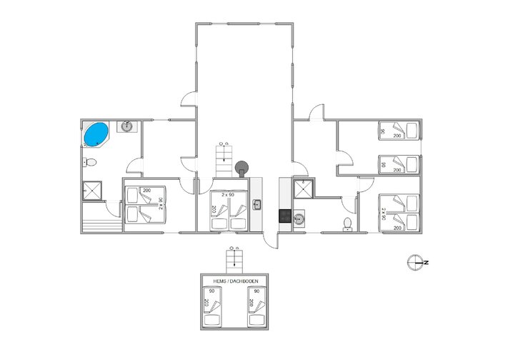 Sommerhus H5322 på Fladsbjergvej 73, Klegod - Billede #13