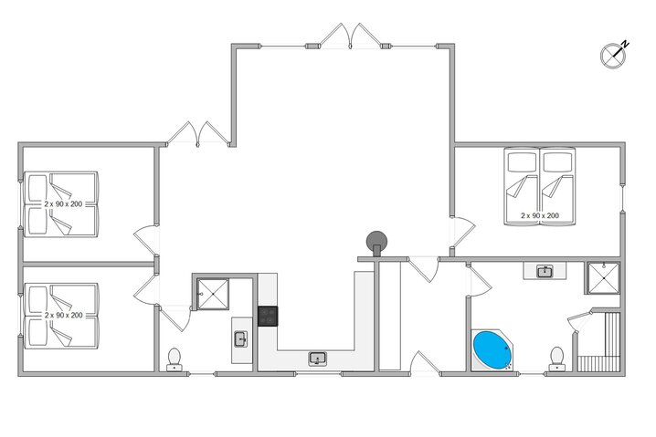 Ferienhaus H5368 in Kræ Degns Vej 48, Klegod - Bild #5