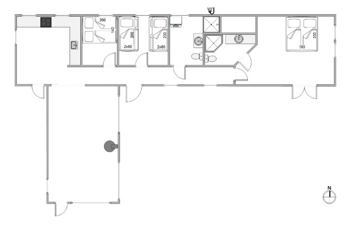 Ferienhaus H5387 in Havklitvej 135, Klegod - Bild #13