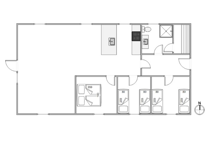 Sommerhus H5484 på Fladsbjergvej 278, Klegod - Billede #13