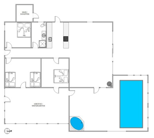 Sommerhus H5495 på Fladsbjergvej 32, Klegod - Billede #13