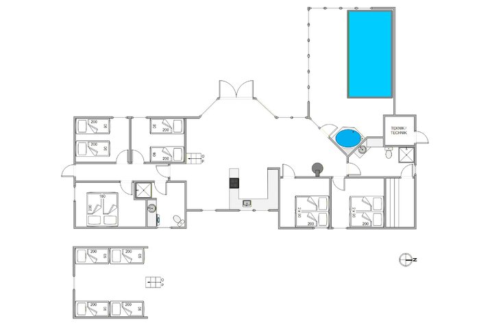 Ferienhaus H5524 in Kræ Degns Vej 56, Klegod - Bild #13